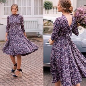 Beth floral dress